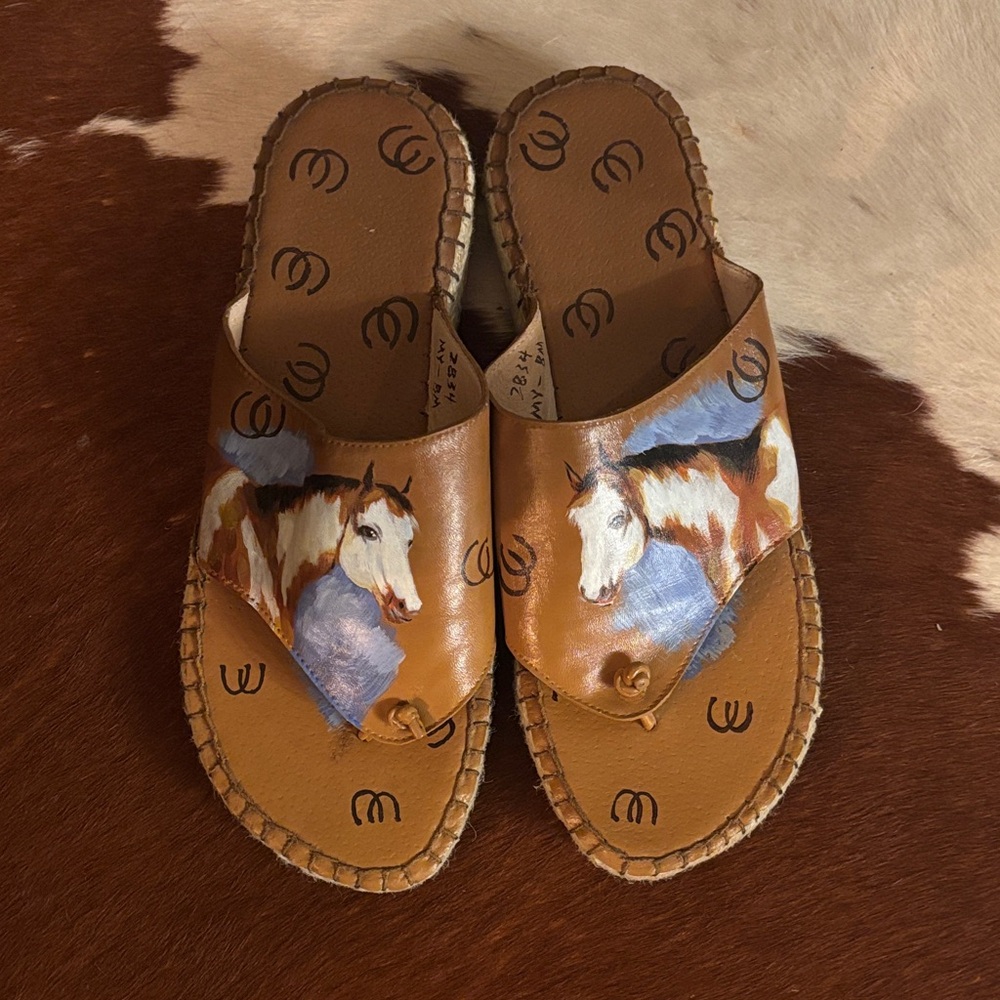 Western horse sandals